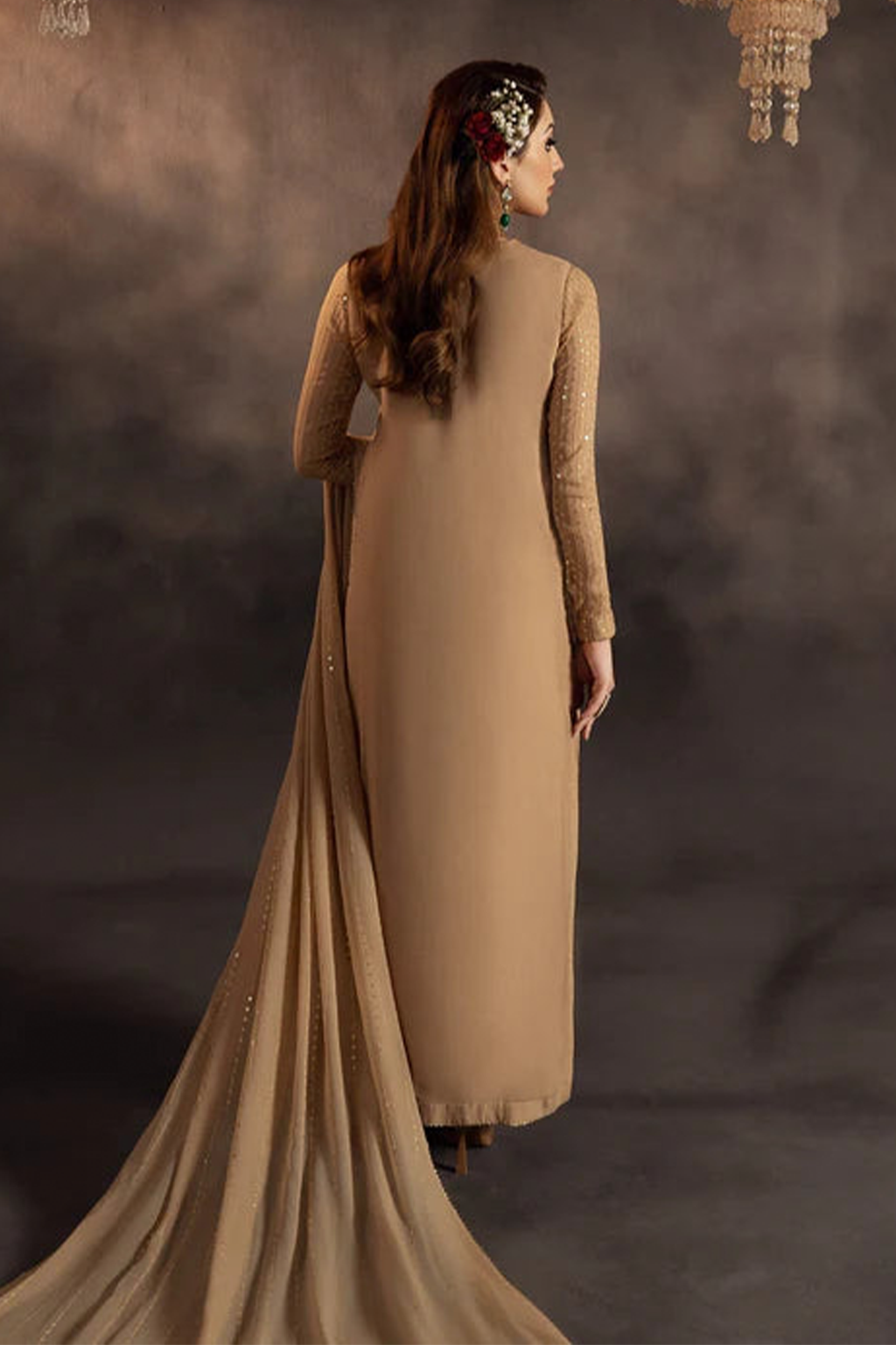 Meeral Luxe Stitched 3 Piece Formals Collection'2025-Zarina - Meeral Luxe