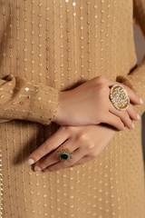 Meeral Luxe Stitched 3 Piece Formals Collection'2025-Zarina - Meeral Luxe