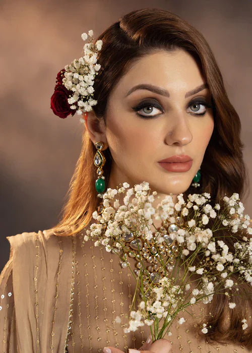 Meeral Luxe Stitched 3 Piece Formals Collection'2025-Zarina - Meeral Luxe