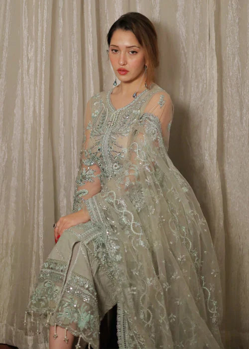 Meeral Unstitched 3 Piece Luxury Formals Pret Collection'2025-Meeral - Sifa - Meeral Luxe