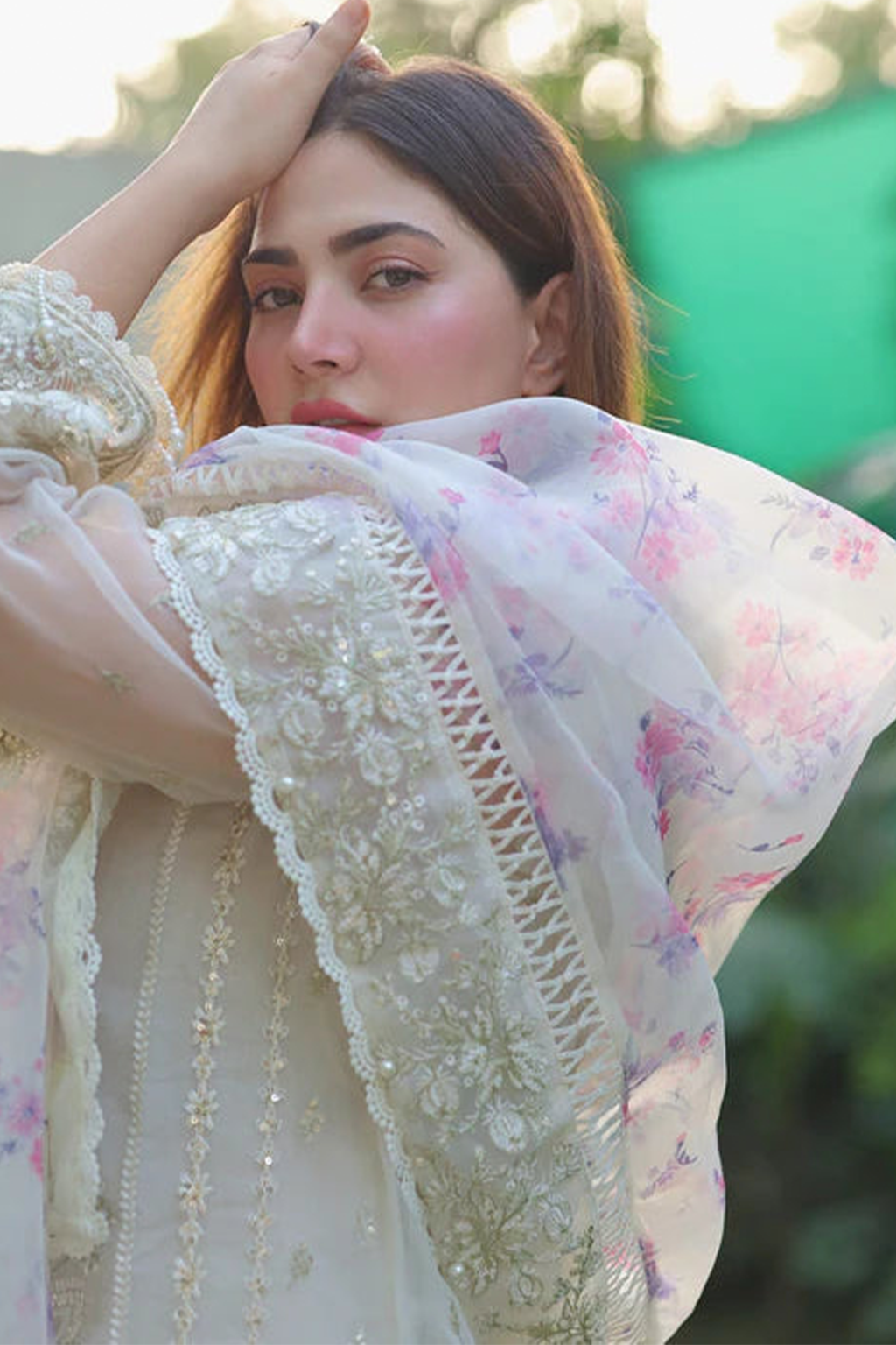 Meeral Luxe Unstitched 3 Piece Formals Collection'2025-Husn-e-Nazar - Meeral Luxe