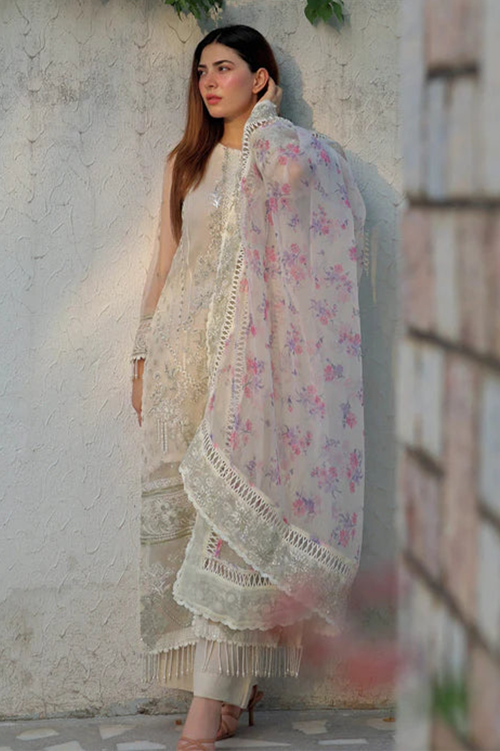 Meeral Luxe Unstitched 3 Piece Formals Collection'2025-Husn-e-Nazar - Meeral Luxe