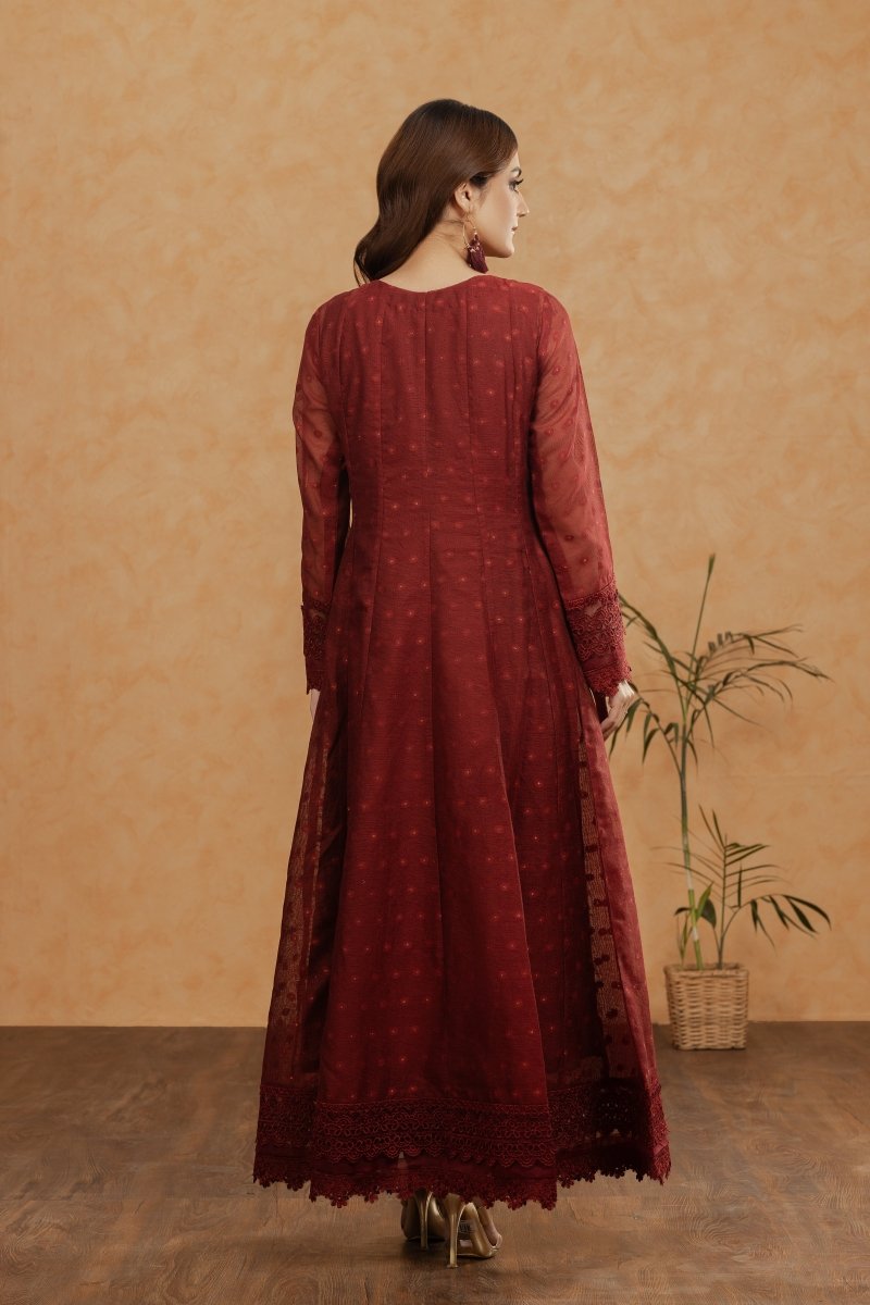 Manahils Stitched Formals K-204-Crown