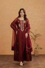 Manahils Stitched Formals K-204-Crown