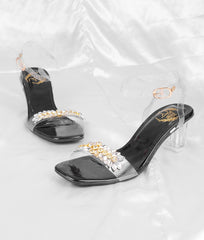 RTW Creation - Crystal black heels