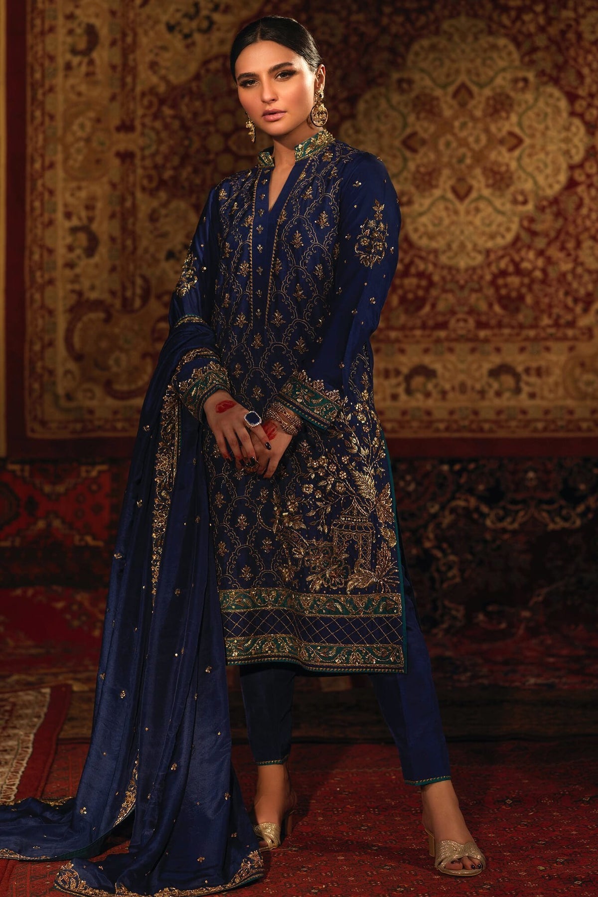 Zehnaseeb By Zaaviay Stitched Angan
