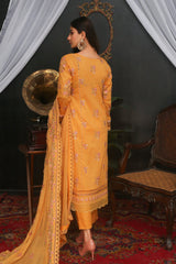 Threads & Weaves 3 PC - Embroidered Lawn Suit-L23204