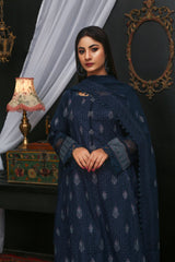 Threads & Weaves 3 PC - Embroidered Lawn Suit-L23203