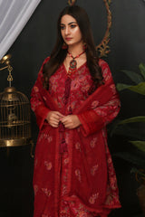 Threads & Weaves 3 PC - Embroidered Lawn Suit-L23205