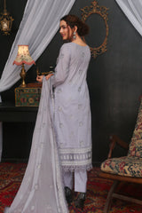 Threads & Weaves 3 PC - Embroidered Lawn Suit-L23208
