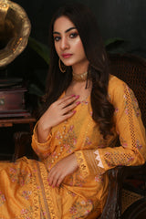 Threads & Weaves 3 PC - Embroidered Lawn Suit-L23204