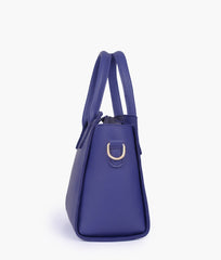 RTW Creation - Dark blue top-handle mini handbag