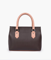 RTW Creation - Dark brown small satchel bag