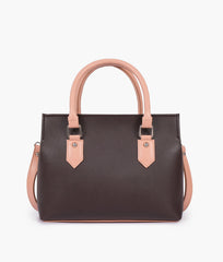 RTW Creation - Dark brown small satchel bag