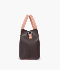 RTW Creation - Dark brown small satchel bag