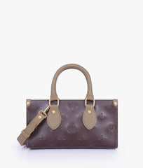 RTW Creation - Dark brown and coffee on-the-go mini bag