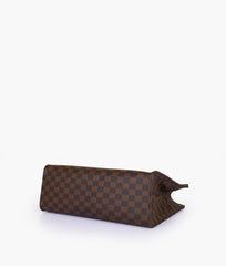 RTW Creation - Dark brown checkered everywear handbag
