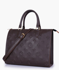 RTW Creation - Dark brown on-the-go handbag