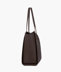 RTW Creation - Dark brown classic tote bag
