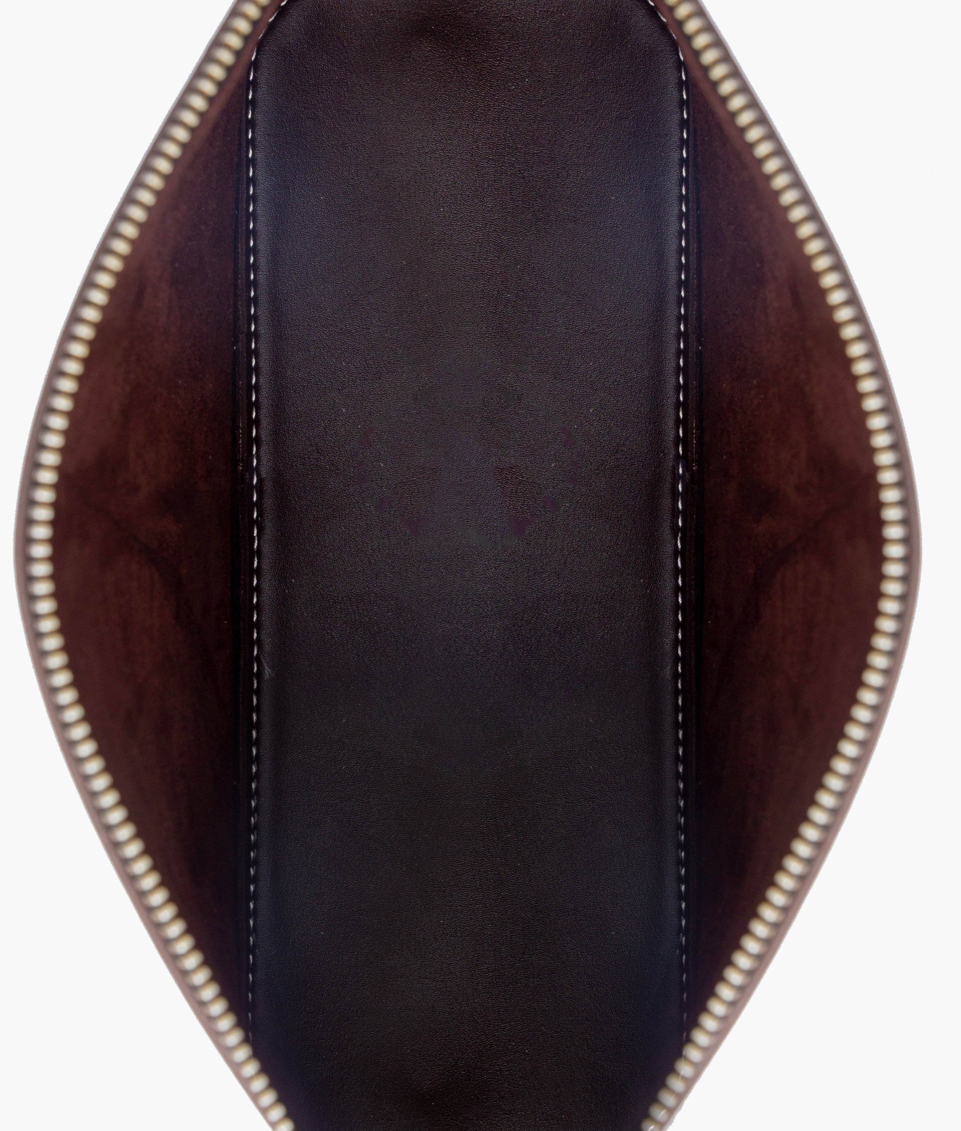 RTW Creation - Dark brown dome cross-body bag