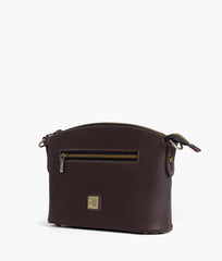 RTW Creation - Dark brown dome cross-body bag