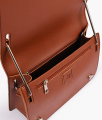 RTW Creation - Dark brown loop strap shoulder bag