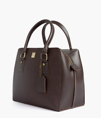 RTW Creation - Dark brown mini duffle bag