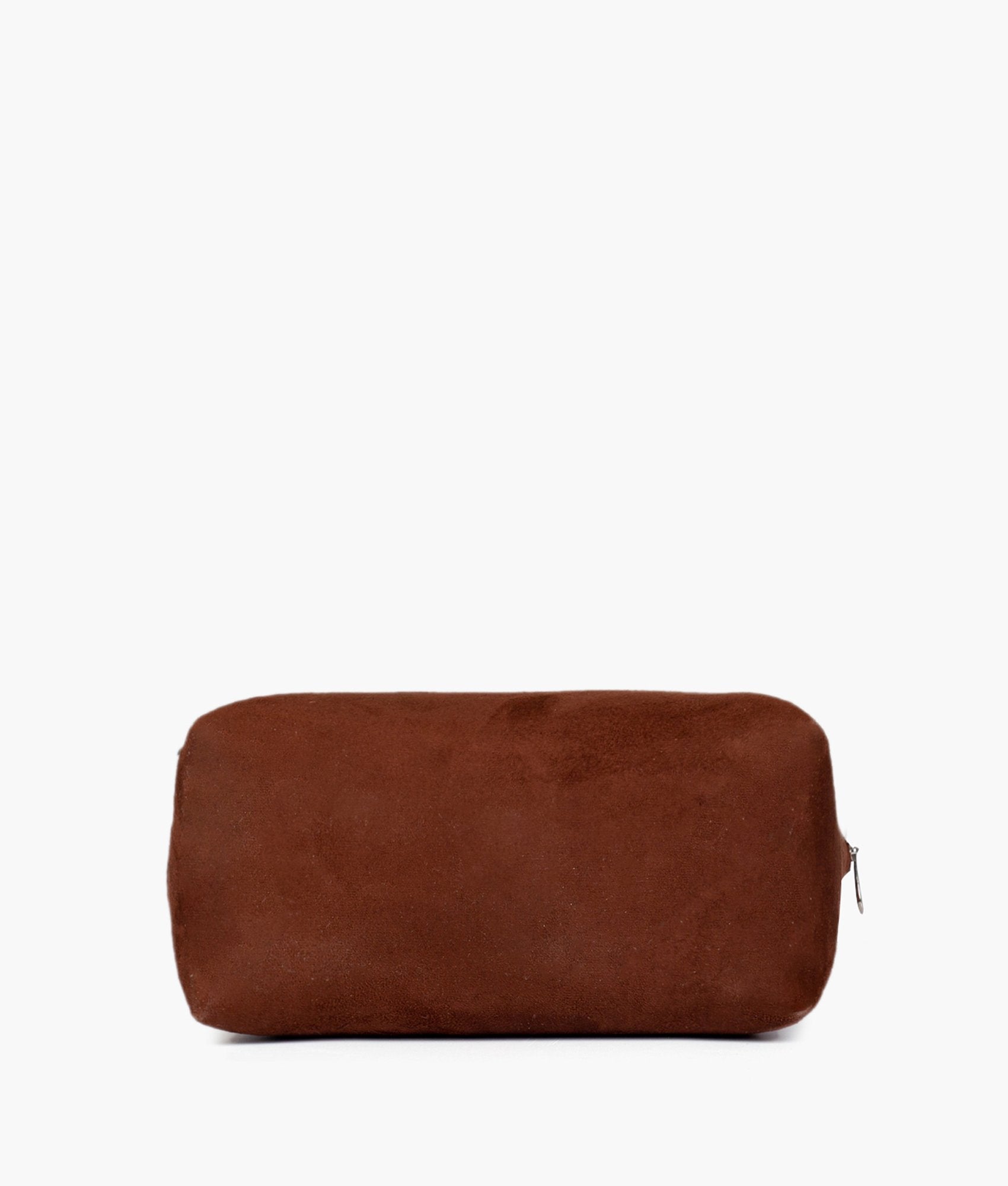 RTW Creation - Dark brown suede mini bowling bag