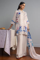 Coco By Zara Shahjahan Unstitched 3 Piece Prints Drop Two Suit-9A-REI