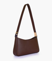 RTW Creation - Dark brown small shoulder bag