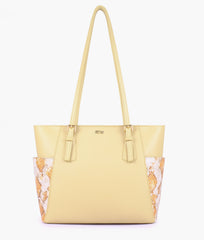 RTW Creation - Off-white double pocket tote