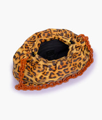 RTW Creation - Mustard leopard print cloud bag