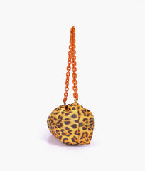 RTW Creation - Mustard leopard print cloud bag