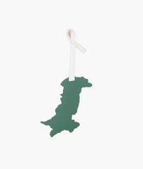 RTW Creation - Heritage Pakistan Map bag charm