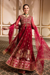 Naira By Roheenaz Unstitched 3 Piece Luxury Chiffon Suit-RNZ-01-Dua