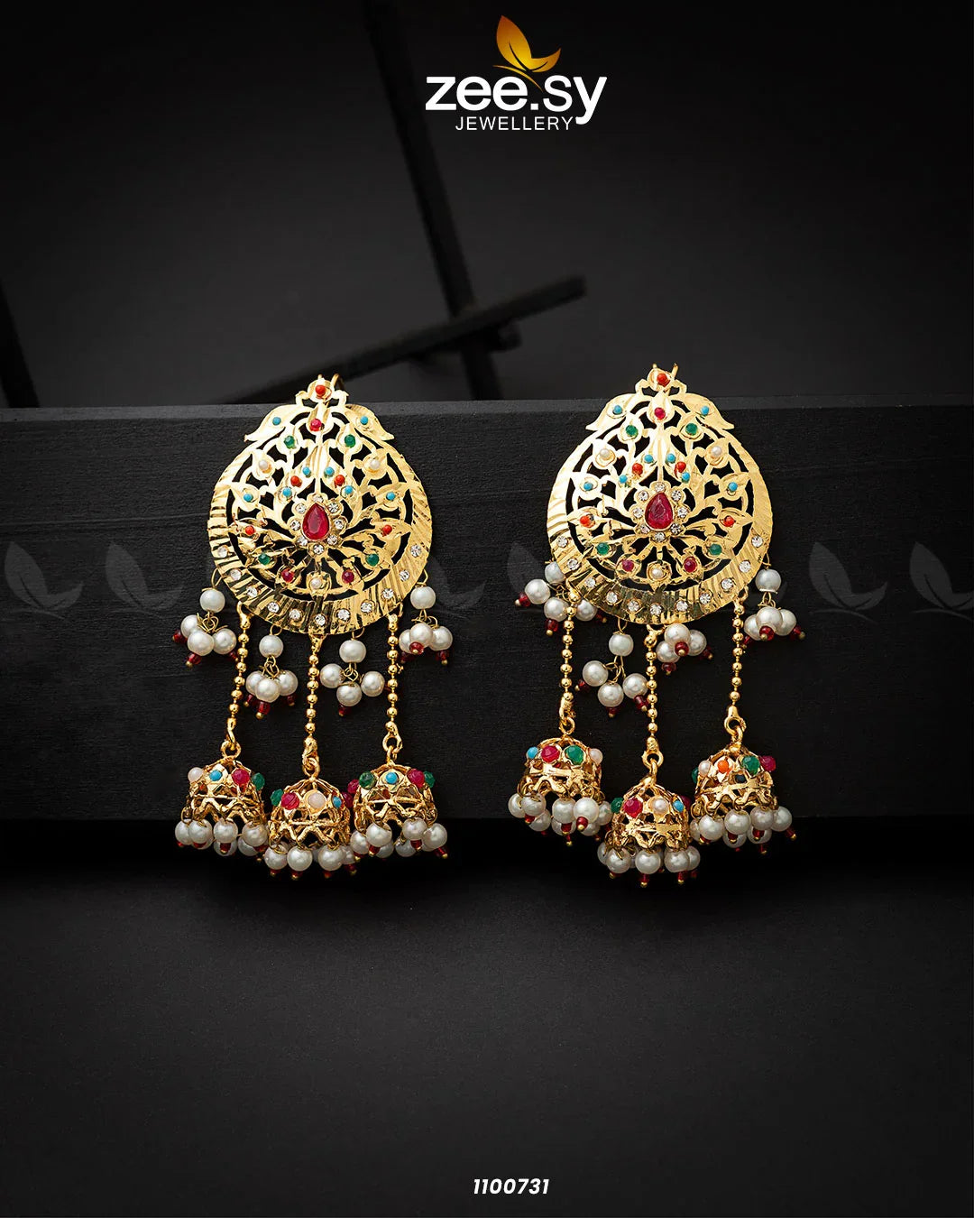 EARRINGS-0407 Multi - Zeesy Jewellery