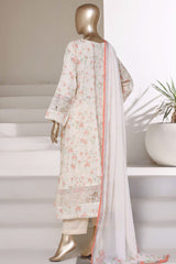 Sada Bahar Stitched 3 Piece Peplum Luxury Frock Vol-01 Suit-EMB-744-SKIN