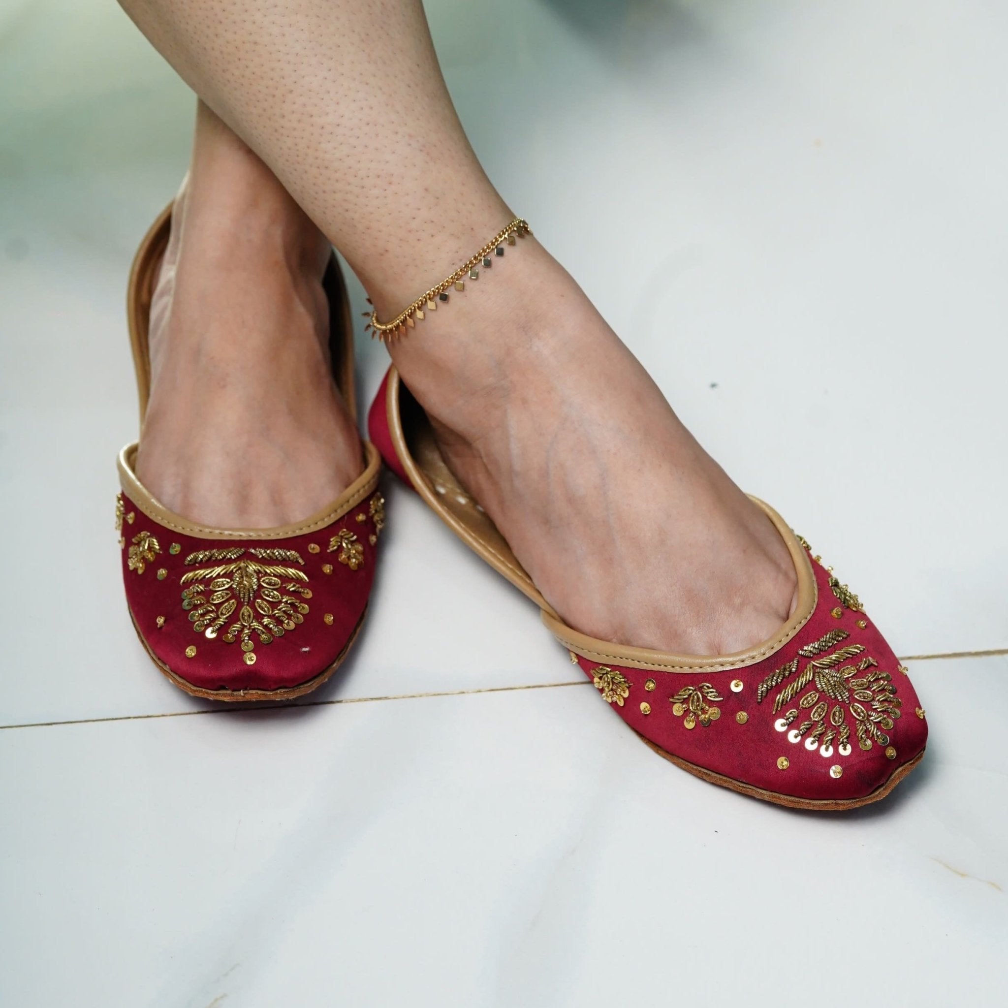 F MOJ MEHROON - Khussa Master