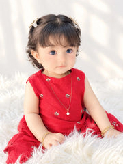 Urban Cut Cotton Embroidered 2-Piece Traditional Dress Set-K0016
