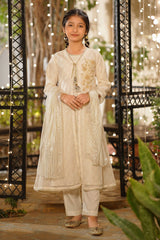 Shop the elegant Chiffon Hand Adda Work 3 Pc Suit, a fancy dress for girls in Pakistan. Perfect for special occasions with exquisite detailing