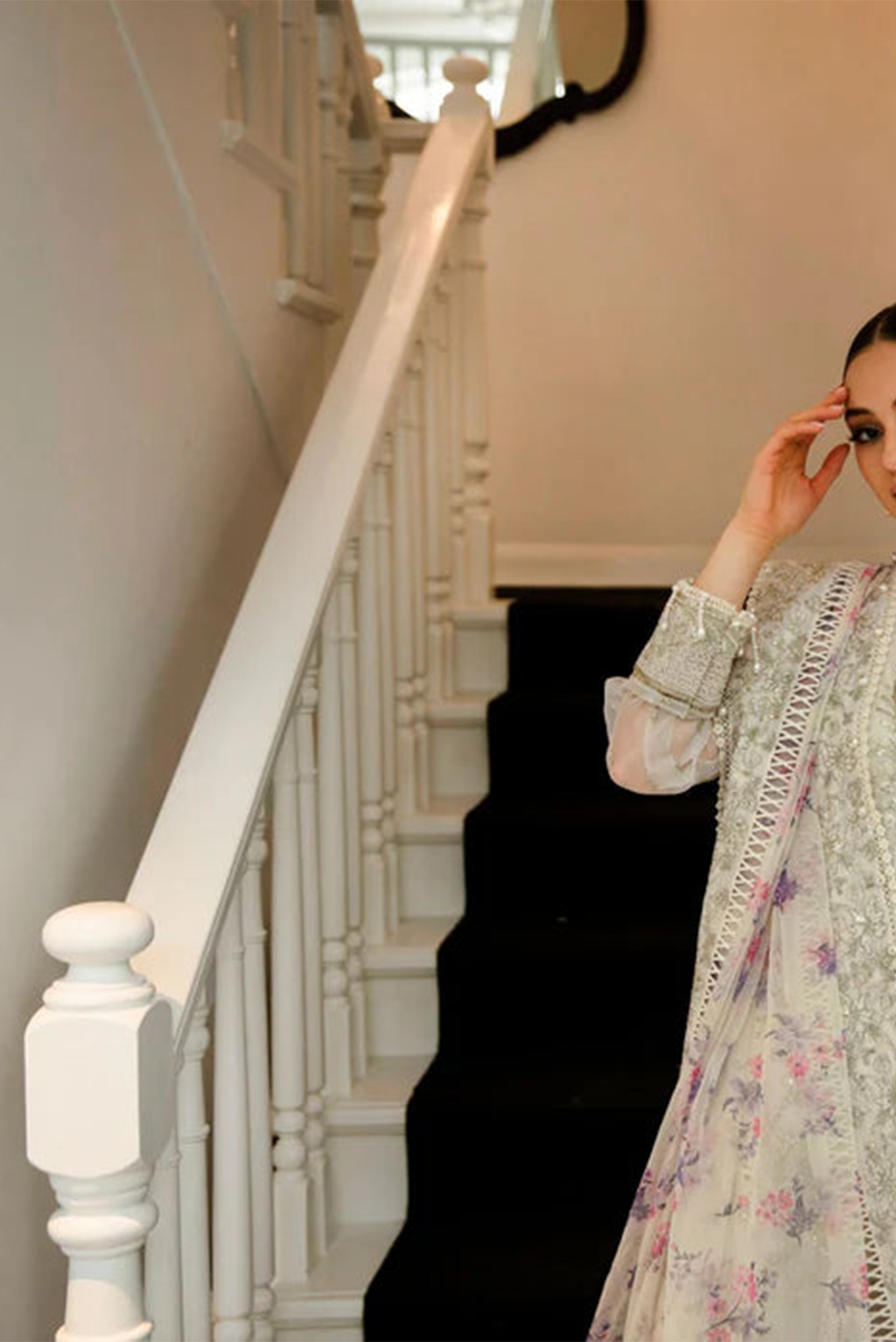 Meeral Luxe Unstitched 3 Piece Formals Collection'2025-Husn-e-Nazar - Meeral Luxe