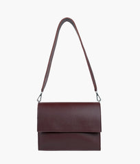 RTW Creation - Burgundy mini cross-body bag