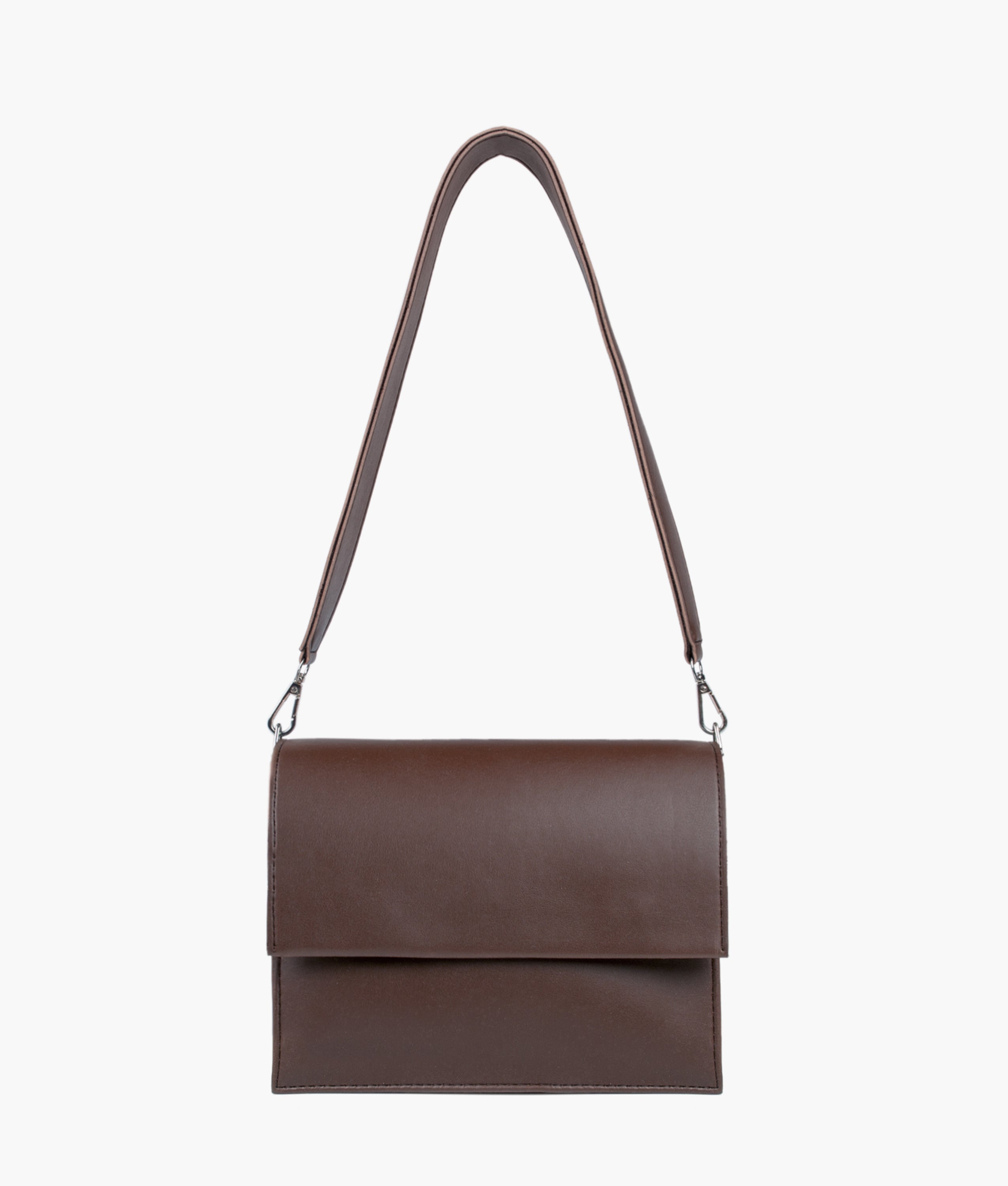 RTW Creation - Dark brown mini cross-body bag