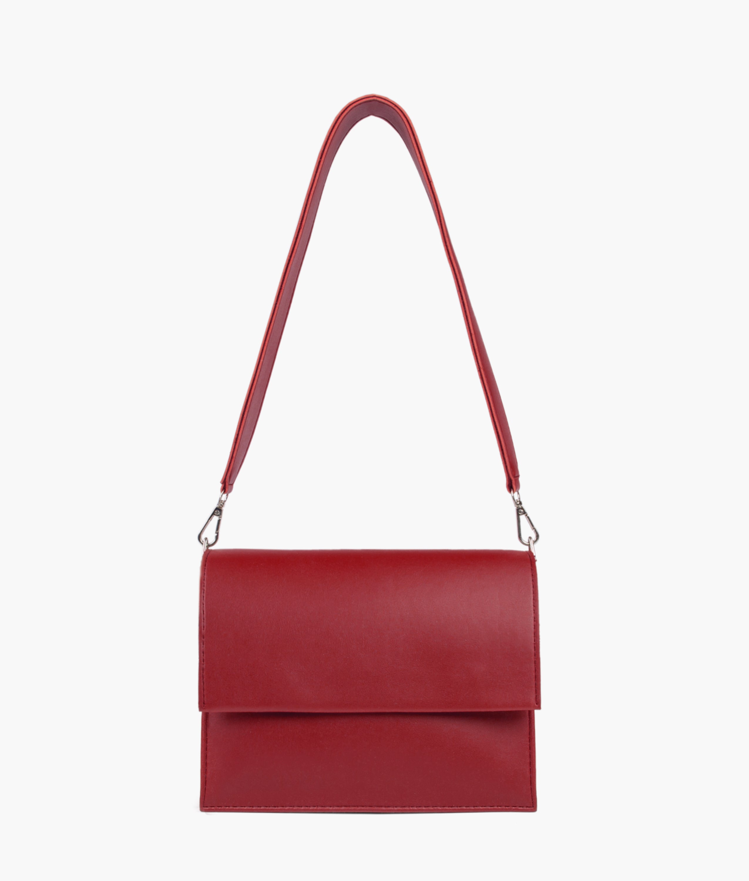 RTW Creation - Maroon mini cross-body bag