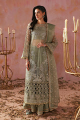 Tara By Sardinia Unstitched 3 Piece Wedding Collection-Sage