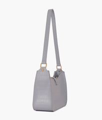 RTW Creation - Grey crocodile baguette bag
