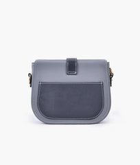 RTW Creation - Grey push-lock saddle bag