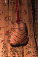 Bridal Pouch By Zaaviay Gul E Rana Pouch