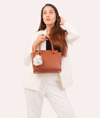 RTW Creation - Brown classic mini top-handle bag