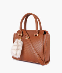RTW Creation - Brown classic mini top-handle bag